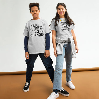 Youth Classic Tee | Small Steps Big Changes - AwRans Clothing