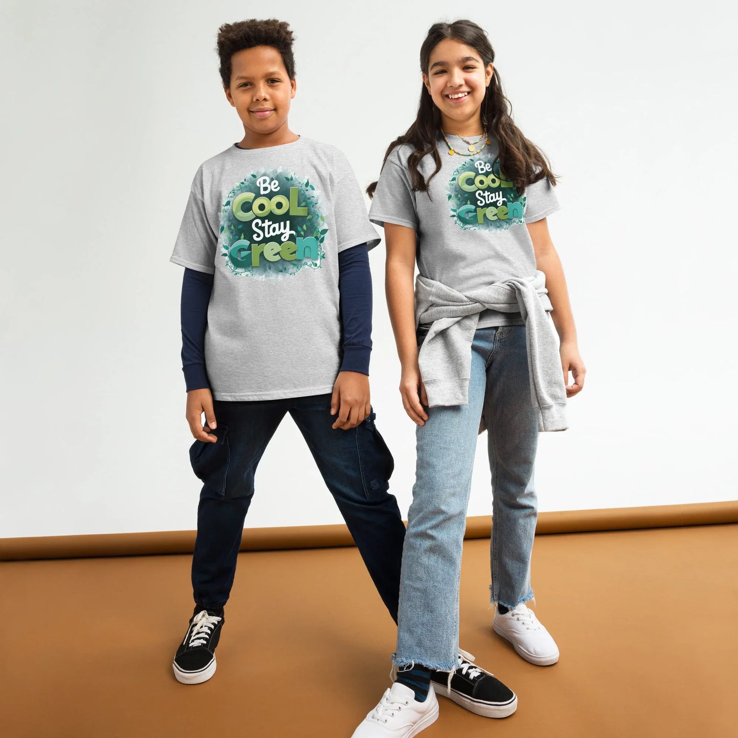 Youth Classic Tee | Be Cool Stay Green - AwRans Clothing