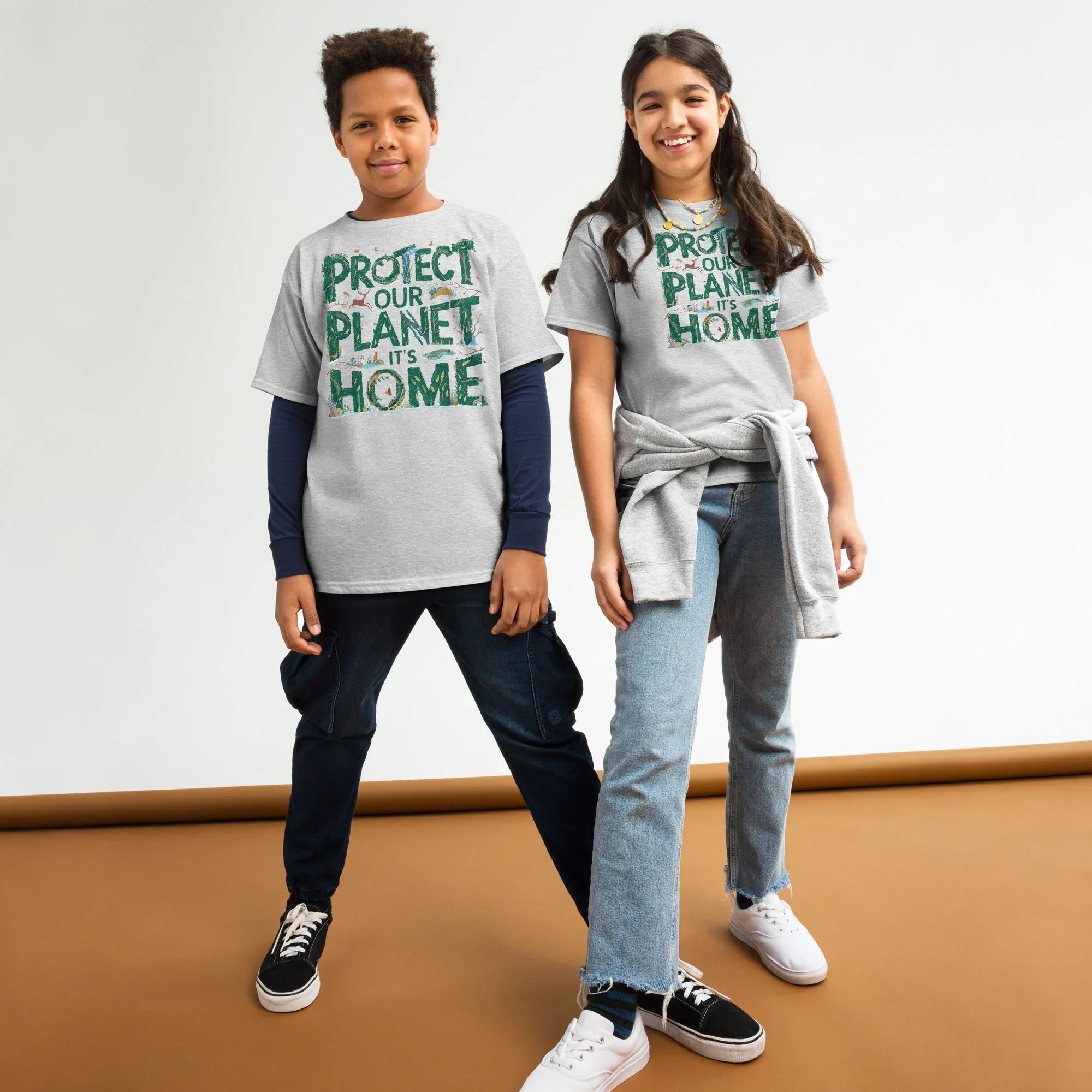 Youth Classic Tee | Protect Our Planet It's Home - AwRans Clothing