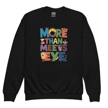 More Than Meets Eye | Youth Crewneck Sweatshirt - AwRans Clothing