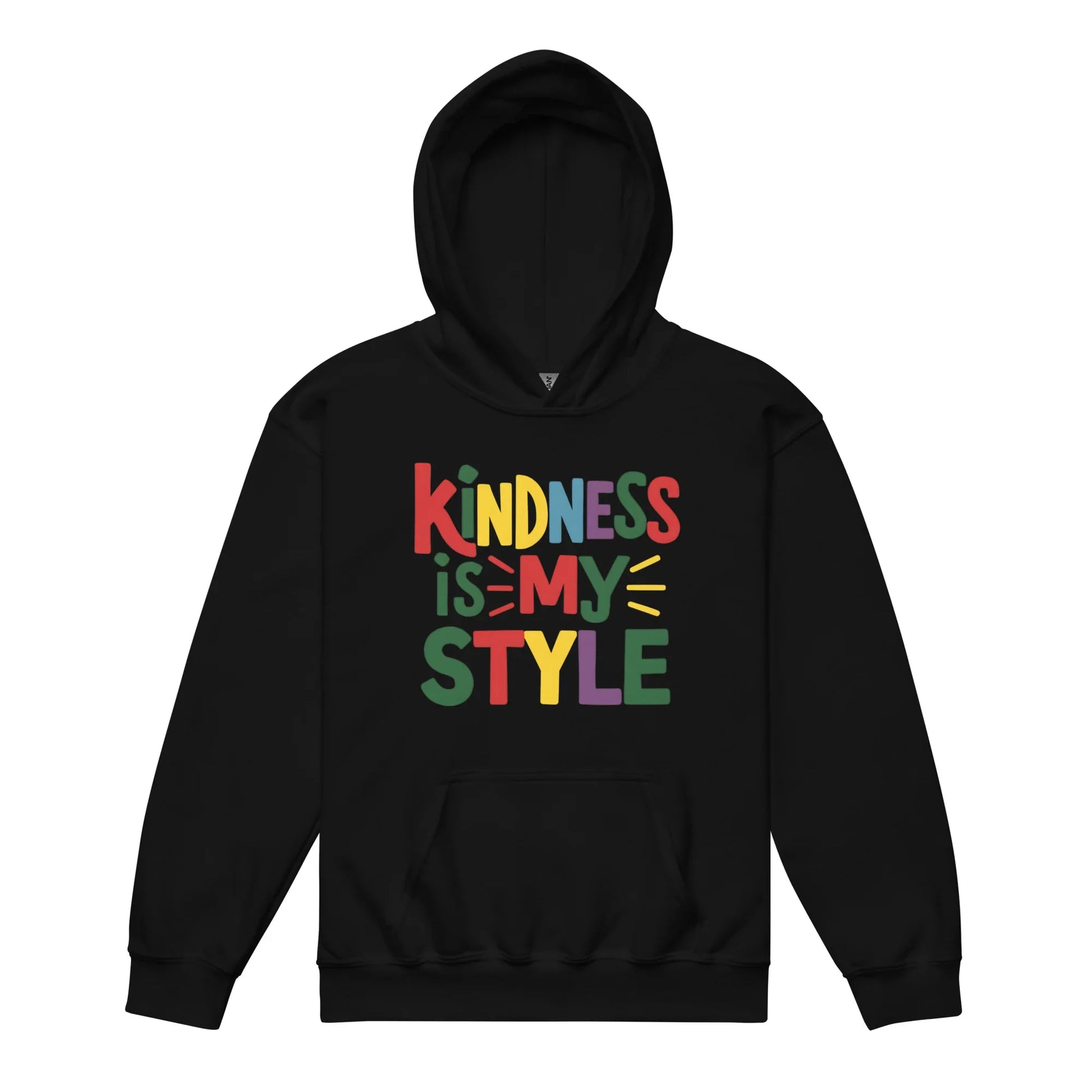 Kindness Is My Style | Youth Heavy Blend Hoodie - AwRans Clothing