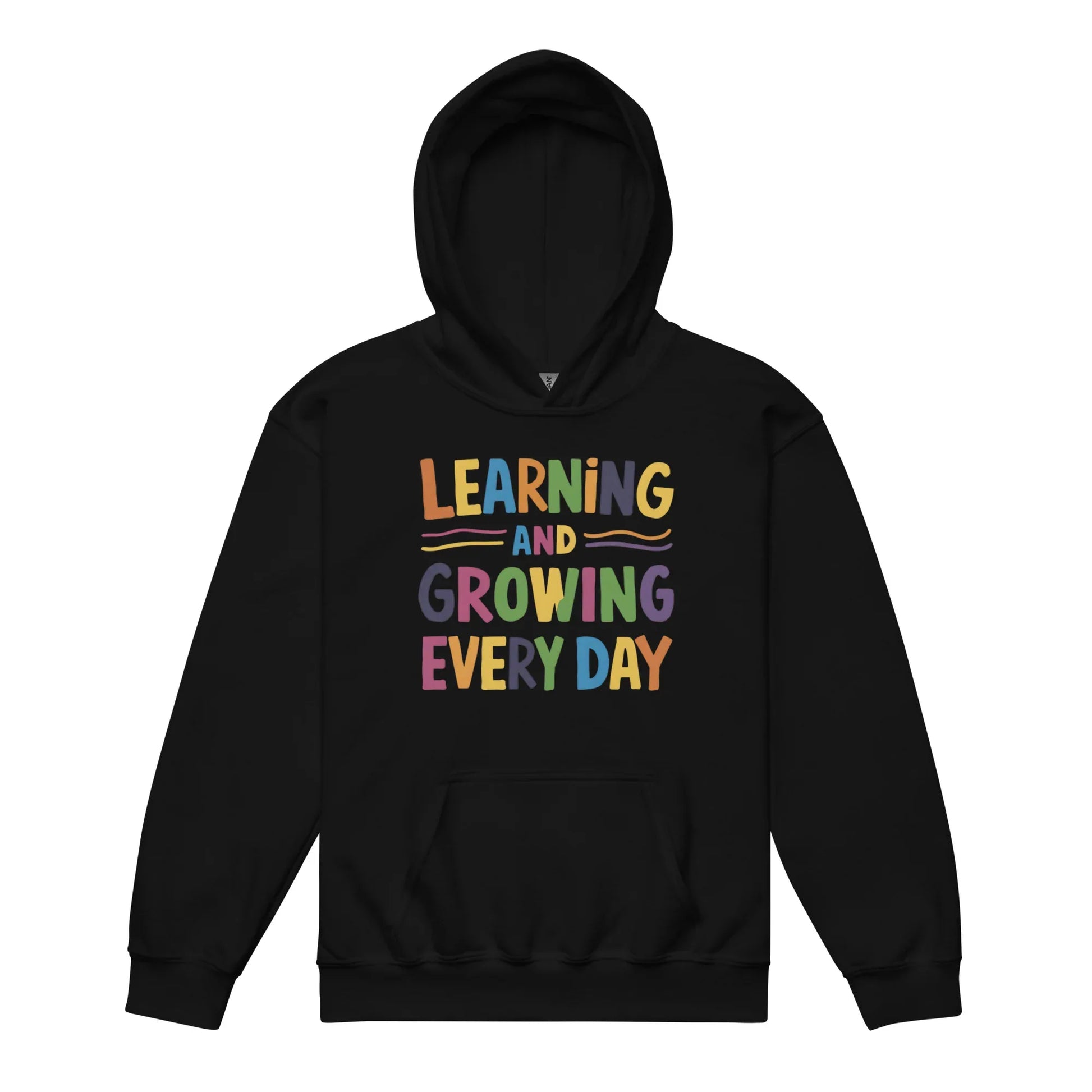 Learning And Growing Everyday | Youth Heavy Blend Hoodie - AwRans Clothing