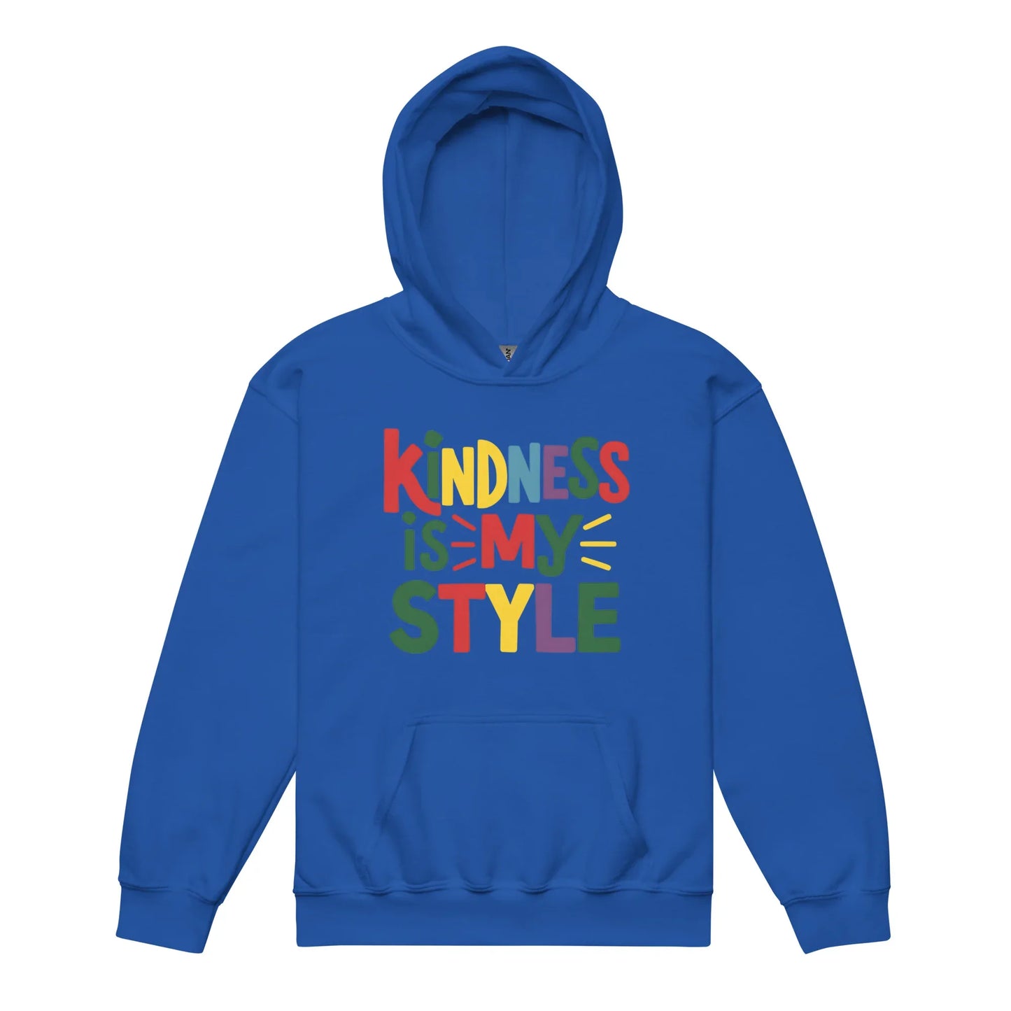 Kindness Is My Style | Youth Heavy Blend Hoodie - AwRans Clothing