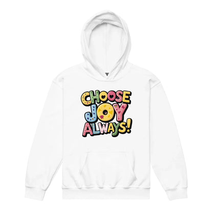 Choose Joy Always | Youth Heavy Blend Hoodie - AwRans Clothing