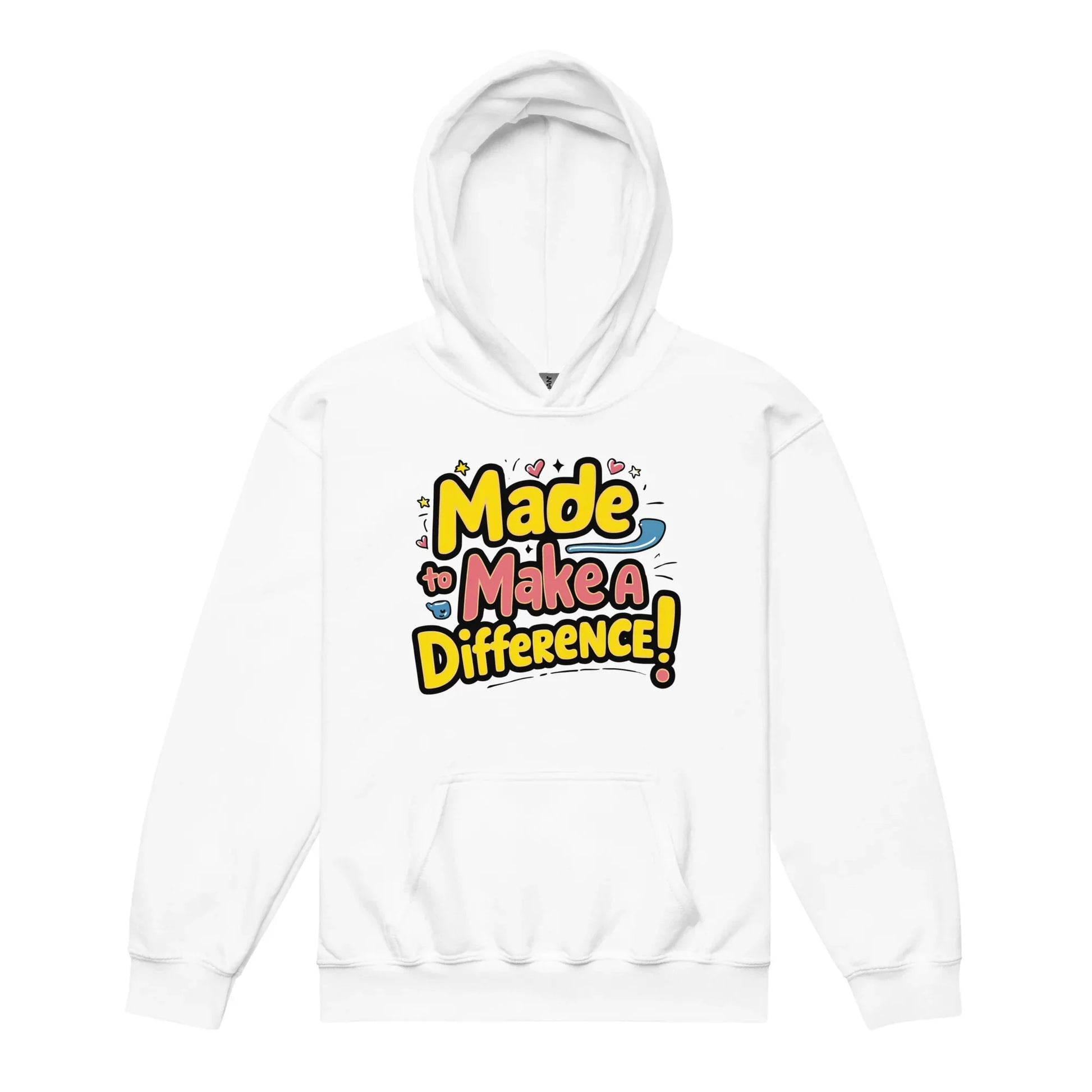 Made To Make A Difference | Youth Heavy Blend Hoodie - AwRans Clothing