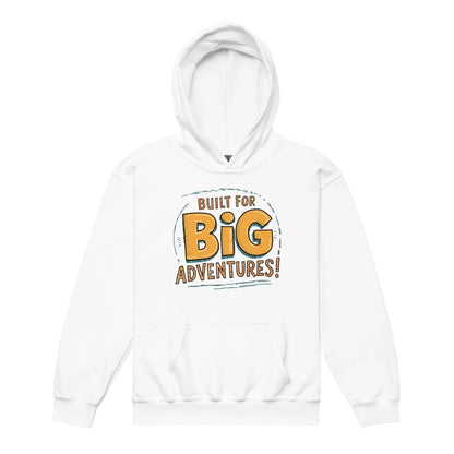 Built For A Big Adventures | Youth Heavy Blend Hoodie - AwRans Clothing