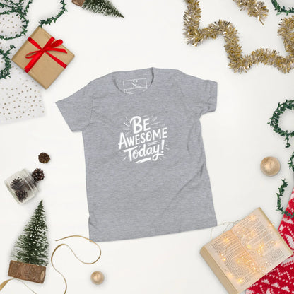 Youth Short Sleeve | BE AWESOME TODAY! - T-Shirt - AwRans Clothing