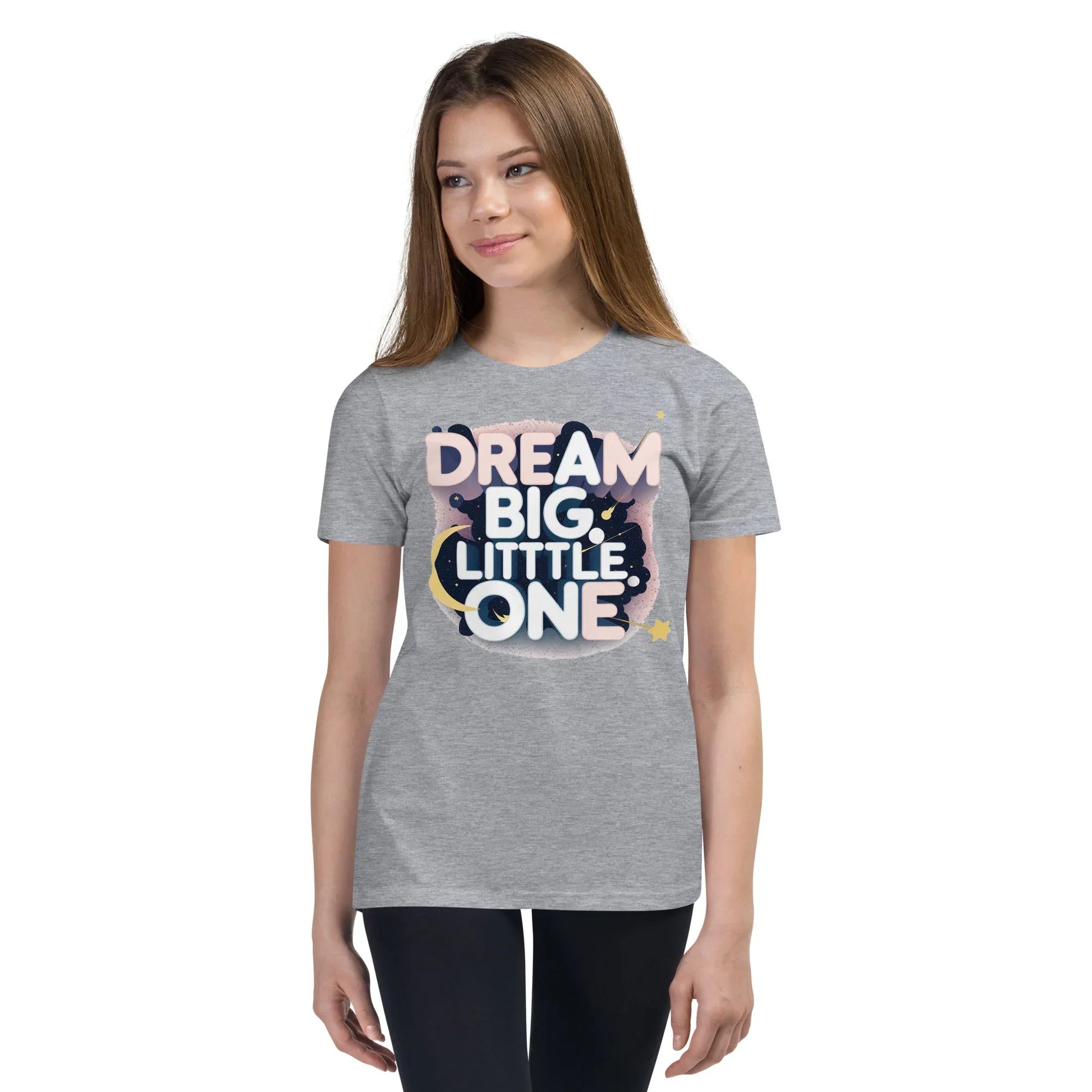 Youth Short Sleeve | DREAM BIG LITTLE ONE - T-Shirt - AwRans Clothing