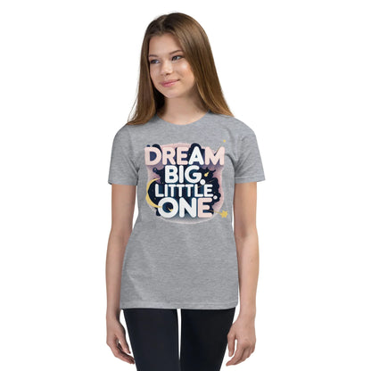 Youth Short Sleeve | DREAM BIG LITTLE ONE - T-Shirt - AwRans Clothing