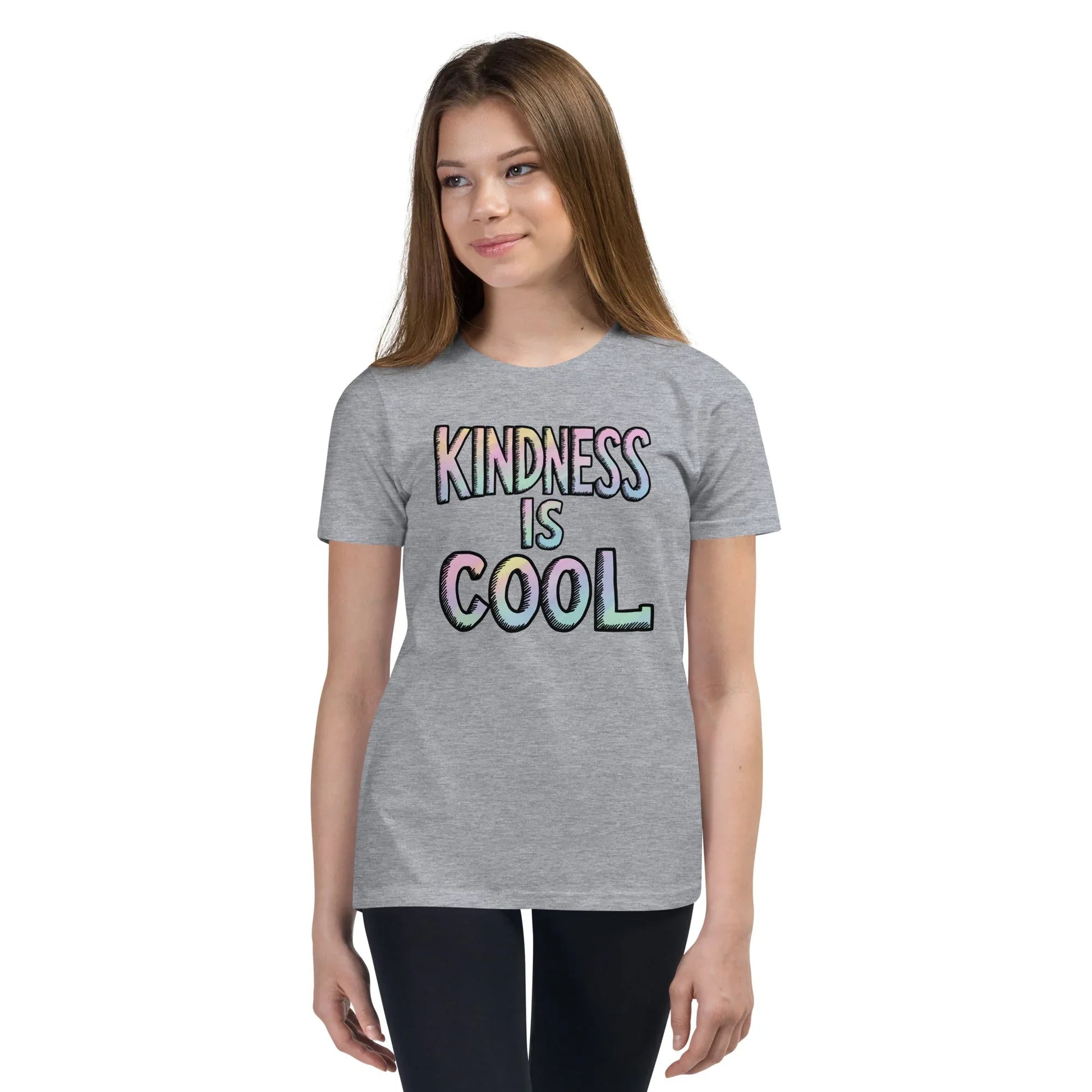 Youth Short Sleeve | KINDNESS IS COOL - T-Shirt - AwRans Clothing