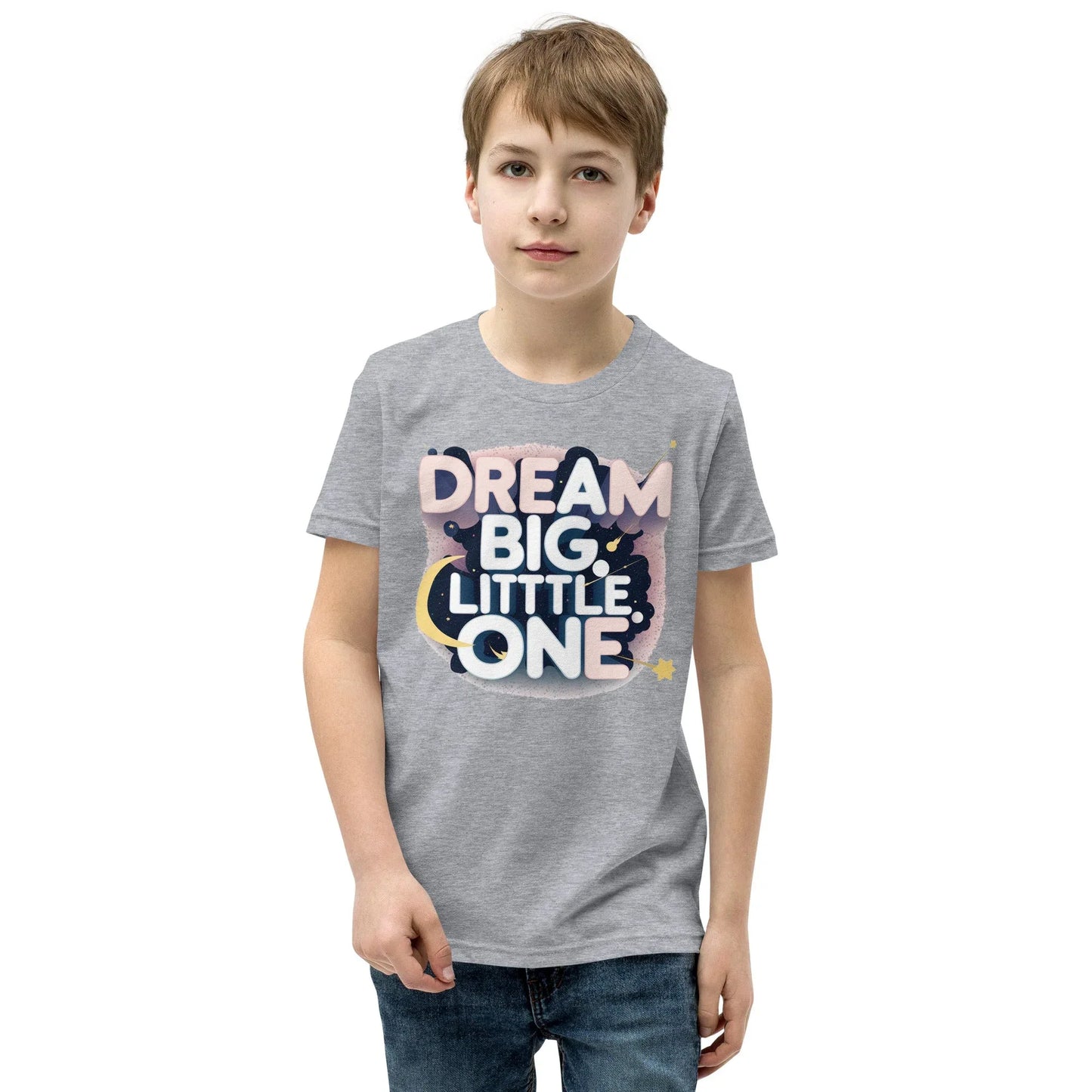 Youth Short Sleeve | DREAM BIG LITTLE ONE - T-Shirt - AwRans Clothing