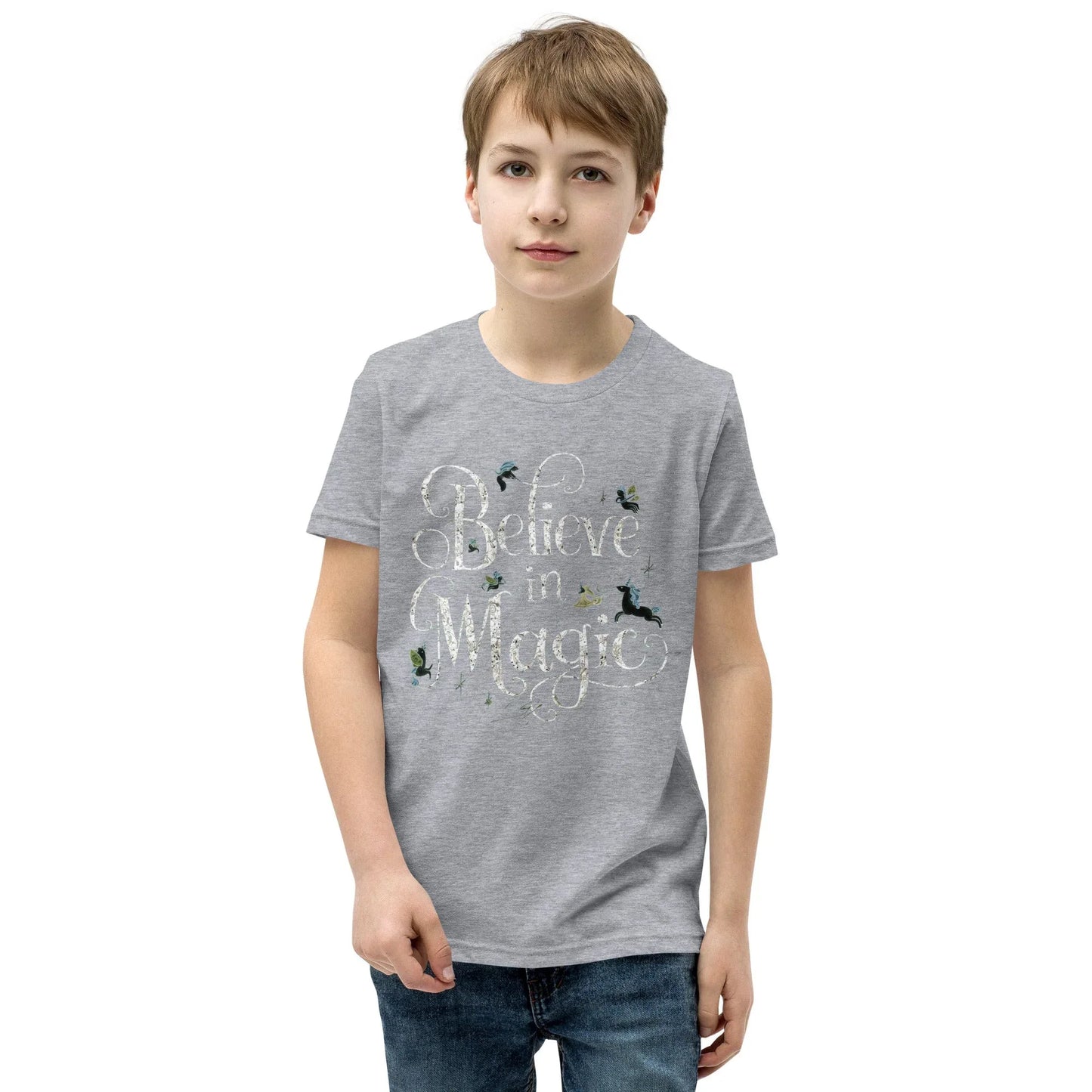 Youth Short Sleeve | BELIEVE IN MAGIC - T-Shirt - AwRans Clothing