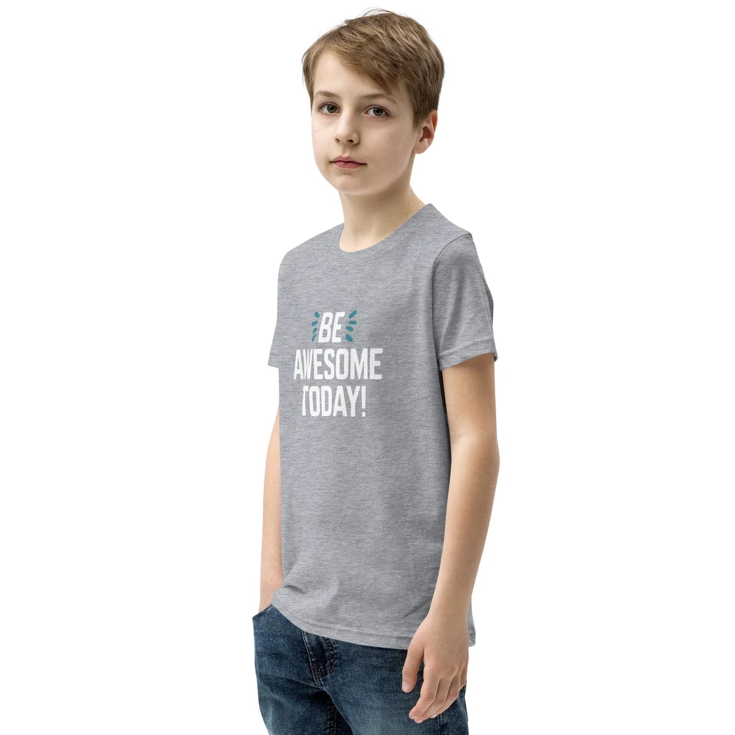 Youth Short Sleeve | BE AWESOME TODAY! - T-Shirt - AwRans Clothing
