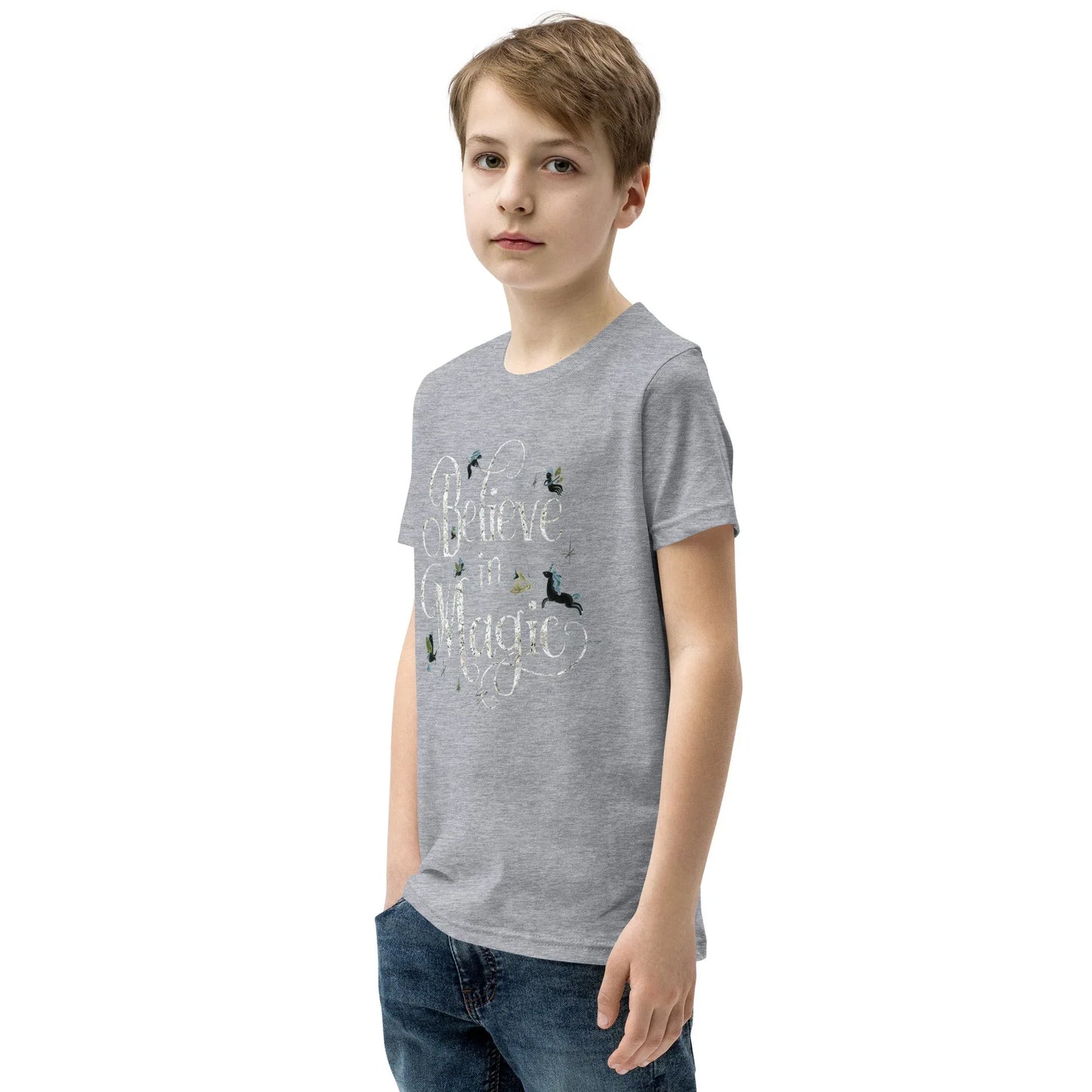 Youth Short Sleeve | BELIEVE IN MAGIC - T-Shirt - AwRans Clothing