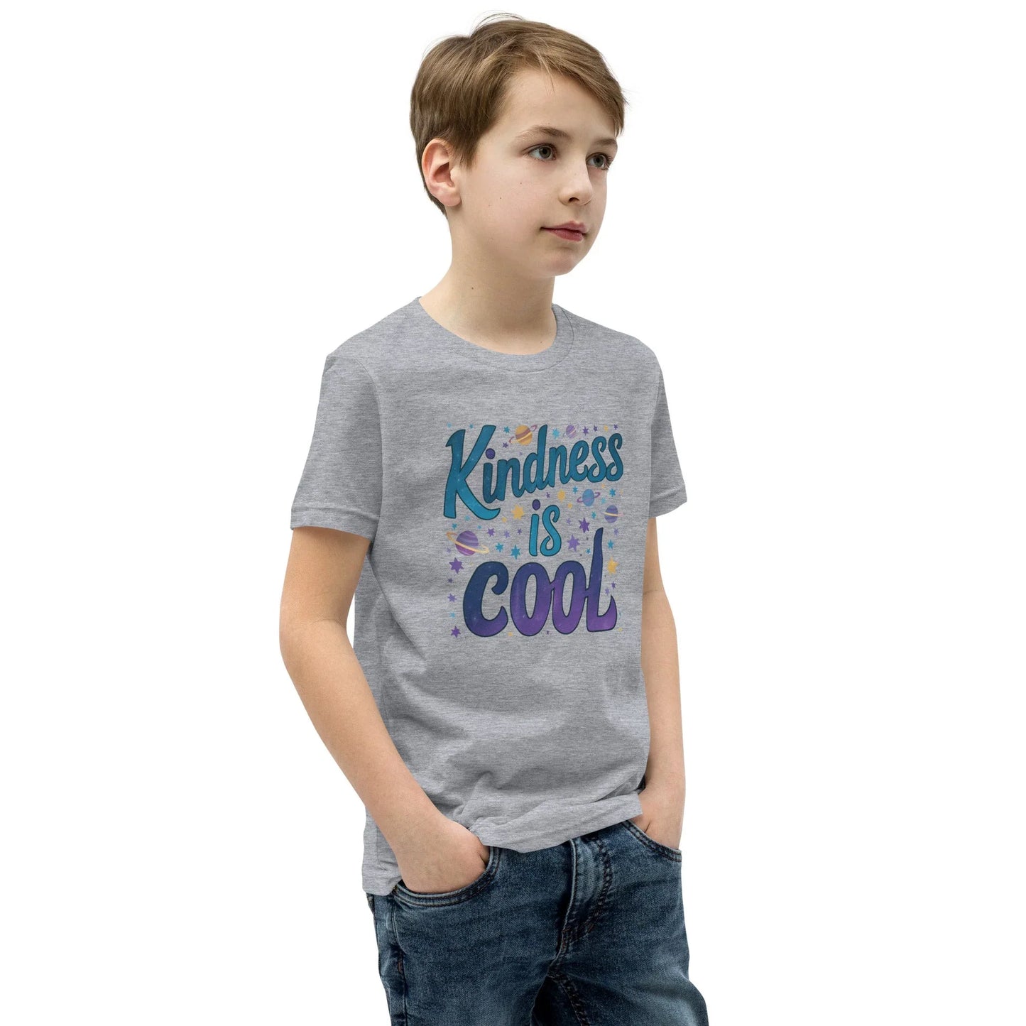 Youth Short Sleeve | KINDNESS IS COOL - T-Shirt - AwRans Clothing
