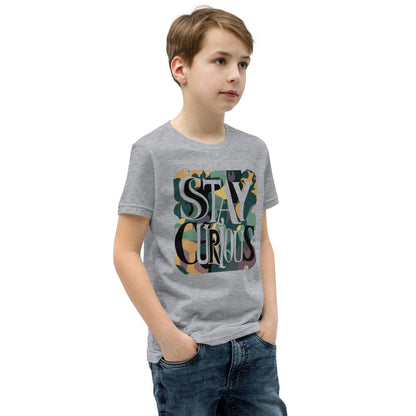 Youth Short Sleeve | Stay Curious - T-Shirt - AwRans Clothing