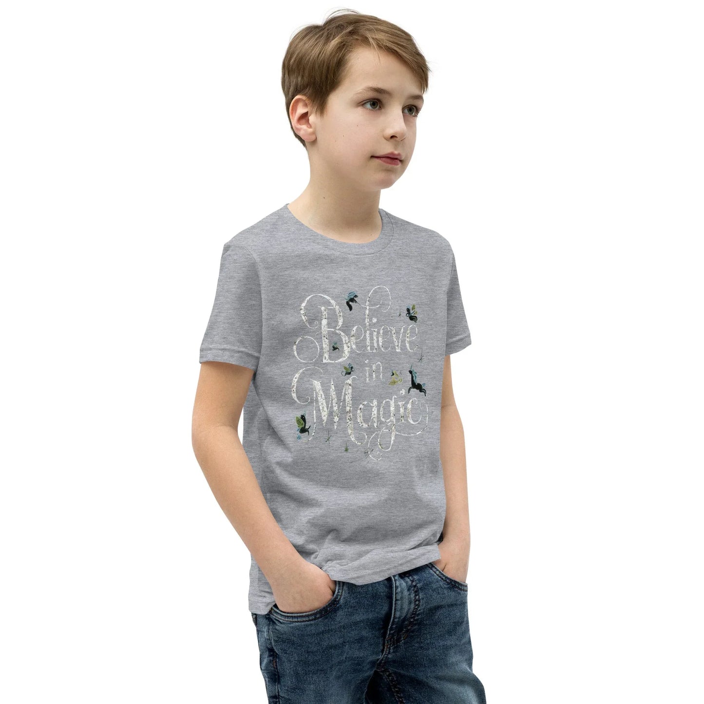 Youth Short Sleeve | BELIEVE IN MAGIC - T-Shirt - AwRans Clothing