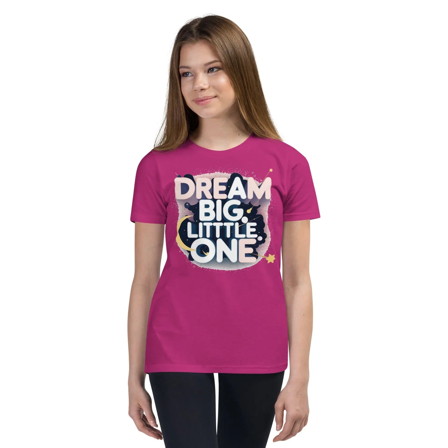 Youth Short Sleeve | DREAM BIG LITTLE ONE - T-Shirt - AwRans Clothing