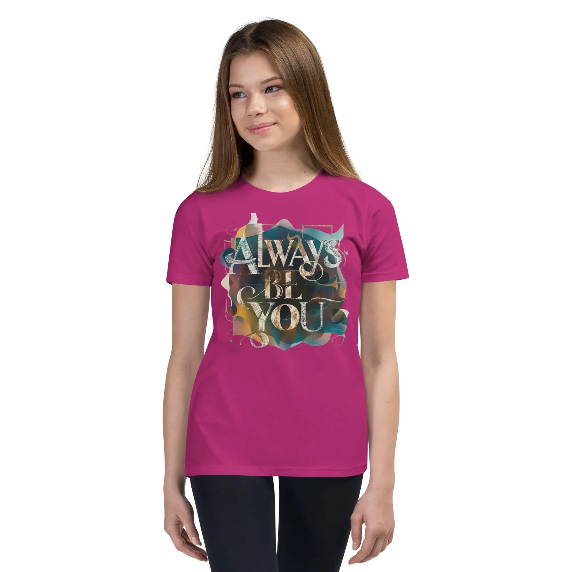 Youth Short Sleeve | ALWAYS BE YOU - T-Shirt - AwRans Clothing