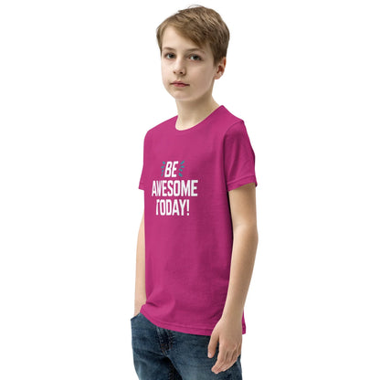 Youth Short Sleeve | BE AWESOME TODAY! - T-Shirt - AwRans Clothing