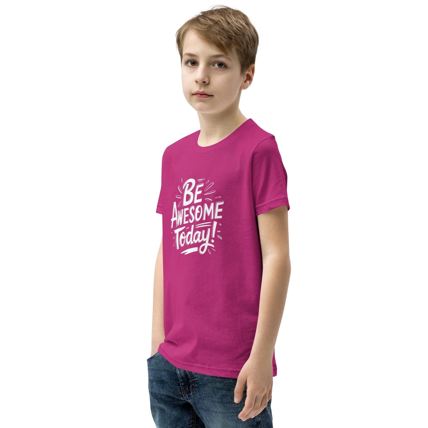 Youth Short Sleeve | BE AWESOME TODAY! - T-Shirt - AwRans Clothing