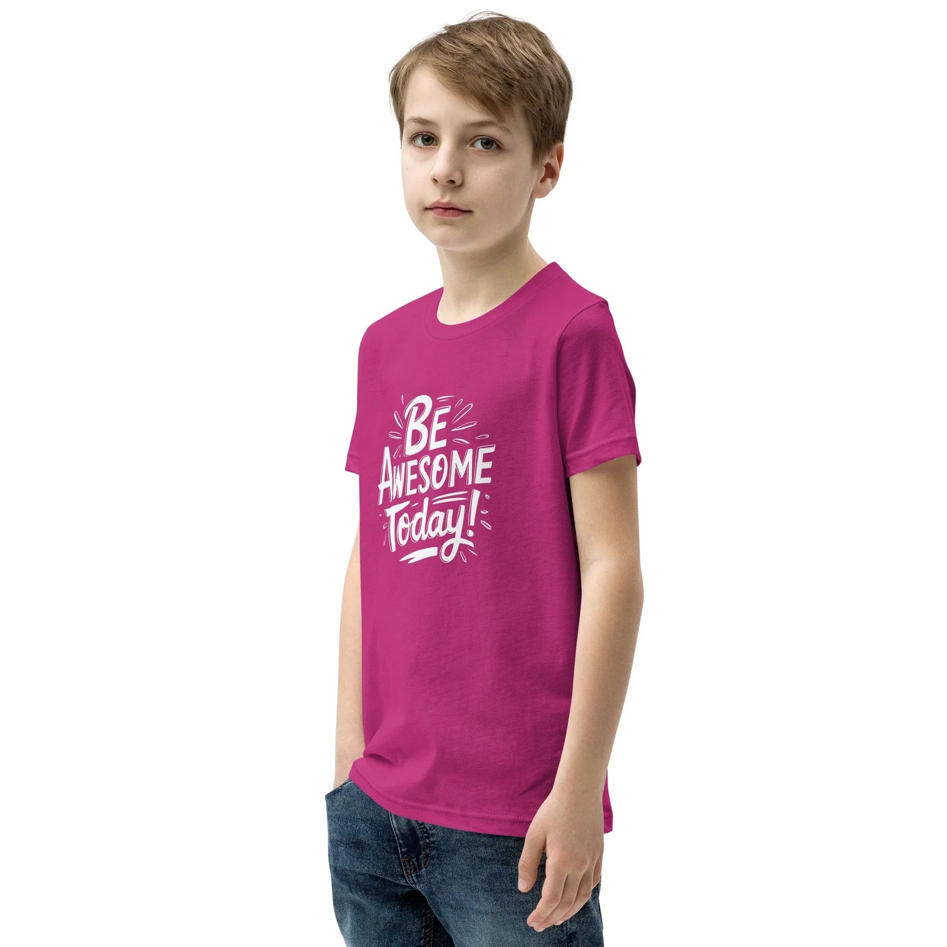 Youth Short Sleeve | BE AWESOME TODAY! - T-Shirt - AwRans Clothing