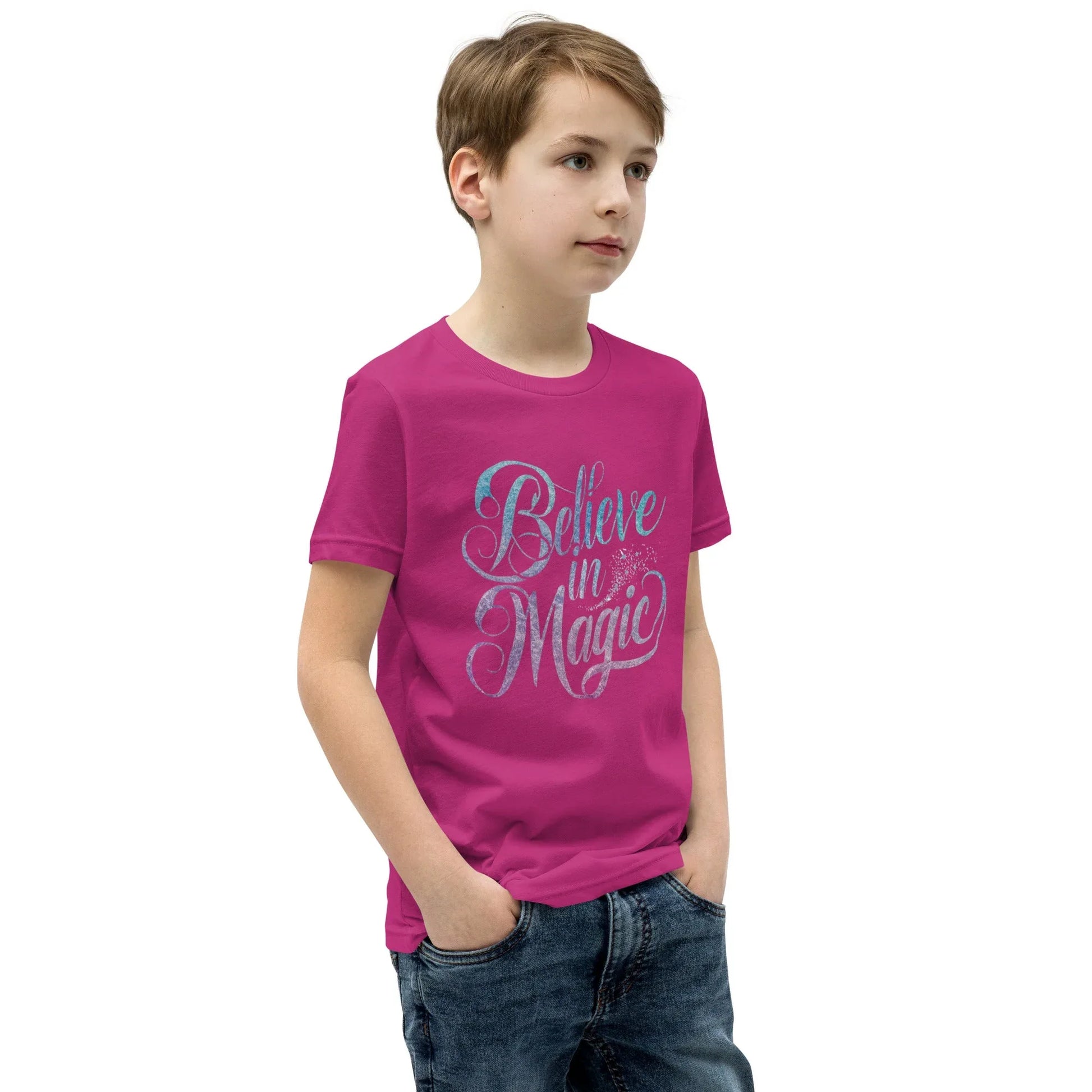 Youth Short Sleeve | BELIEVE IN MAGIC - T-Shirt - AwRans Clothing