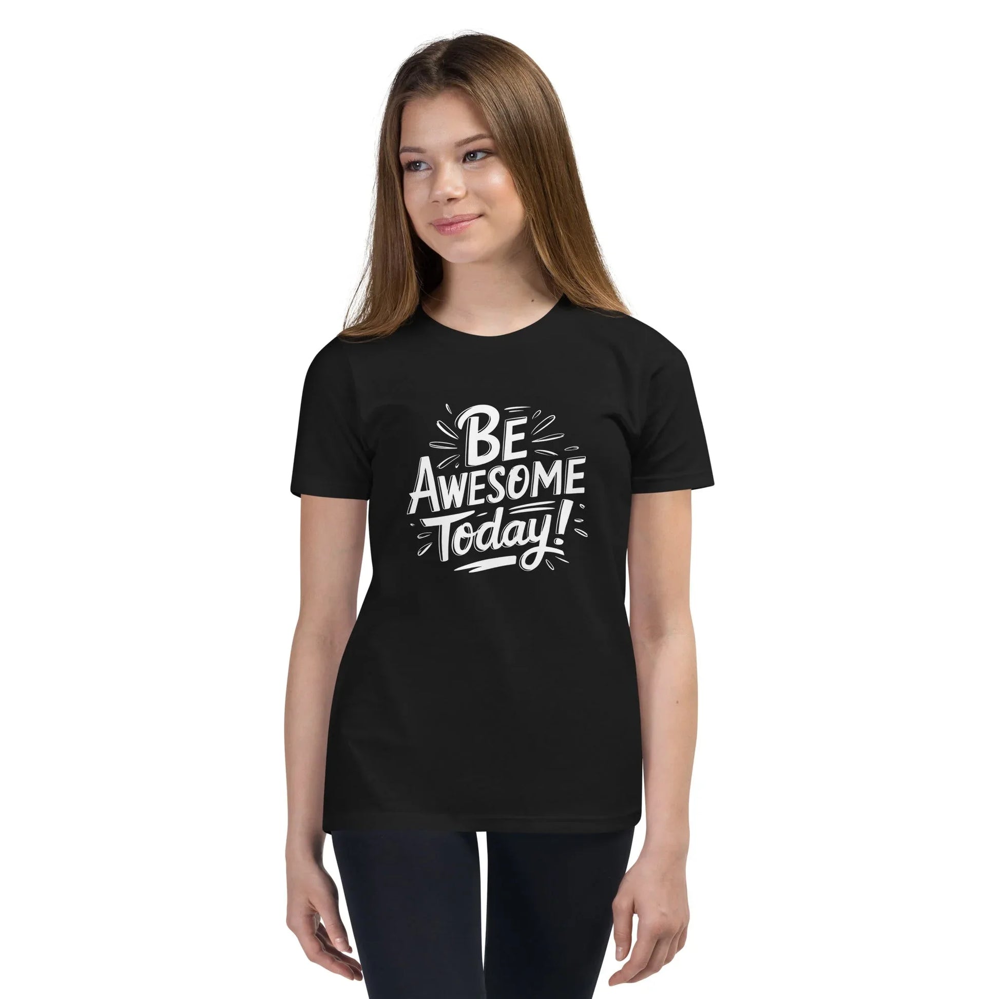 Youth Short Sleeve | BE AWESOME TODAY! - T-Shirt - AwRans Clothing