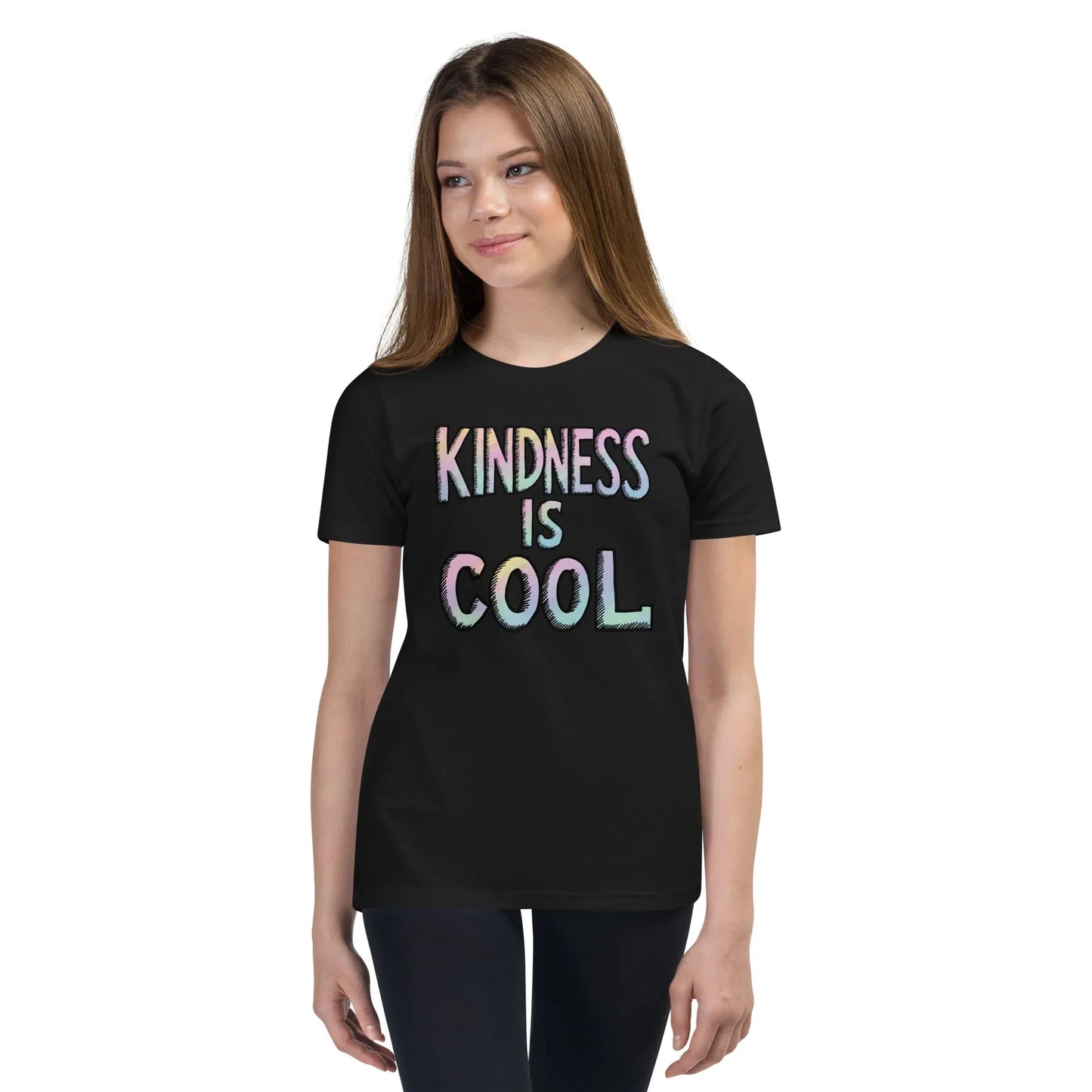 Youth Short Sleeve | KINDNESS IS COOL - T-Shirt - AwRans Clothing