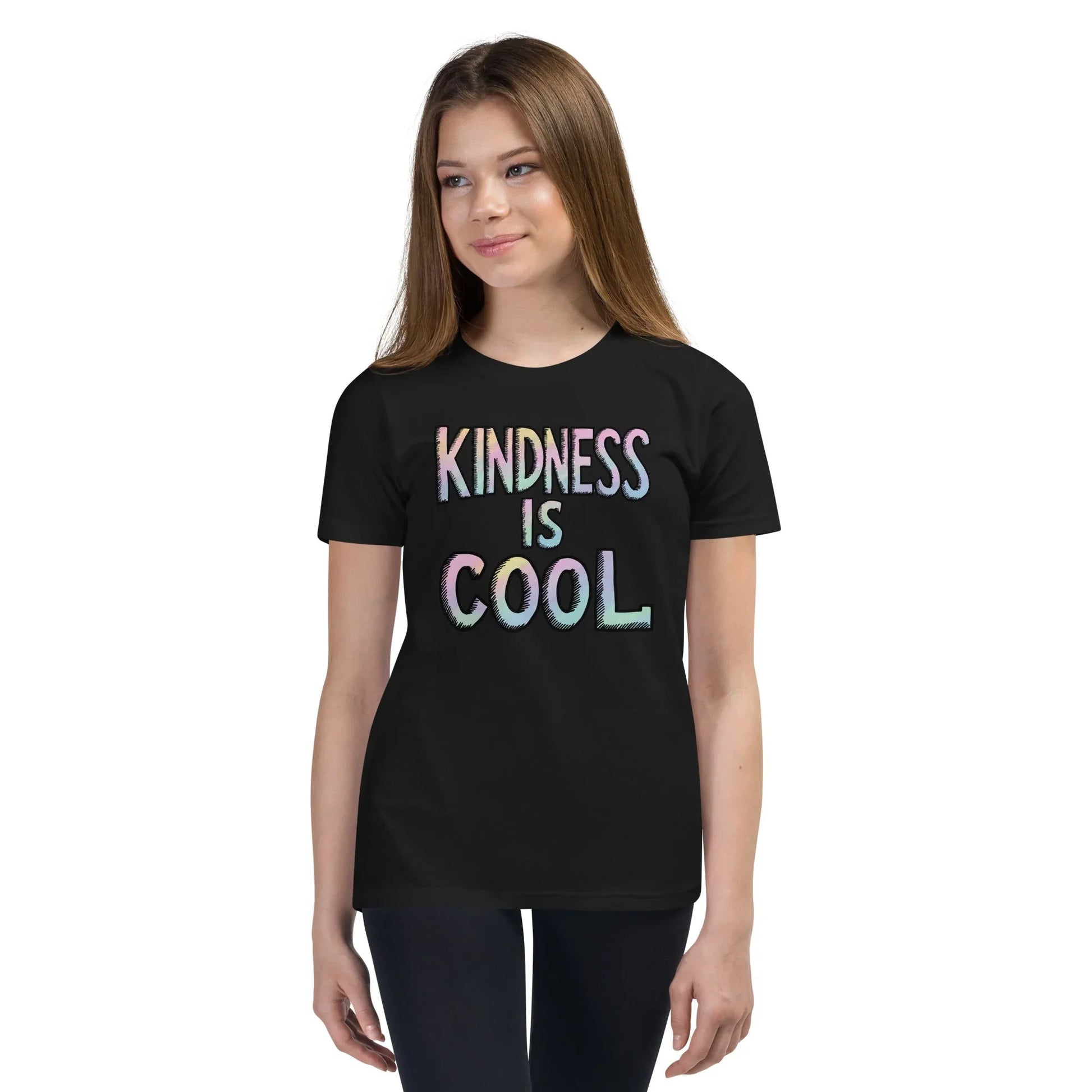Youth Short Sleeve | KINDNESS IS COOL - T-Shirt - AwRans Clothing