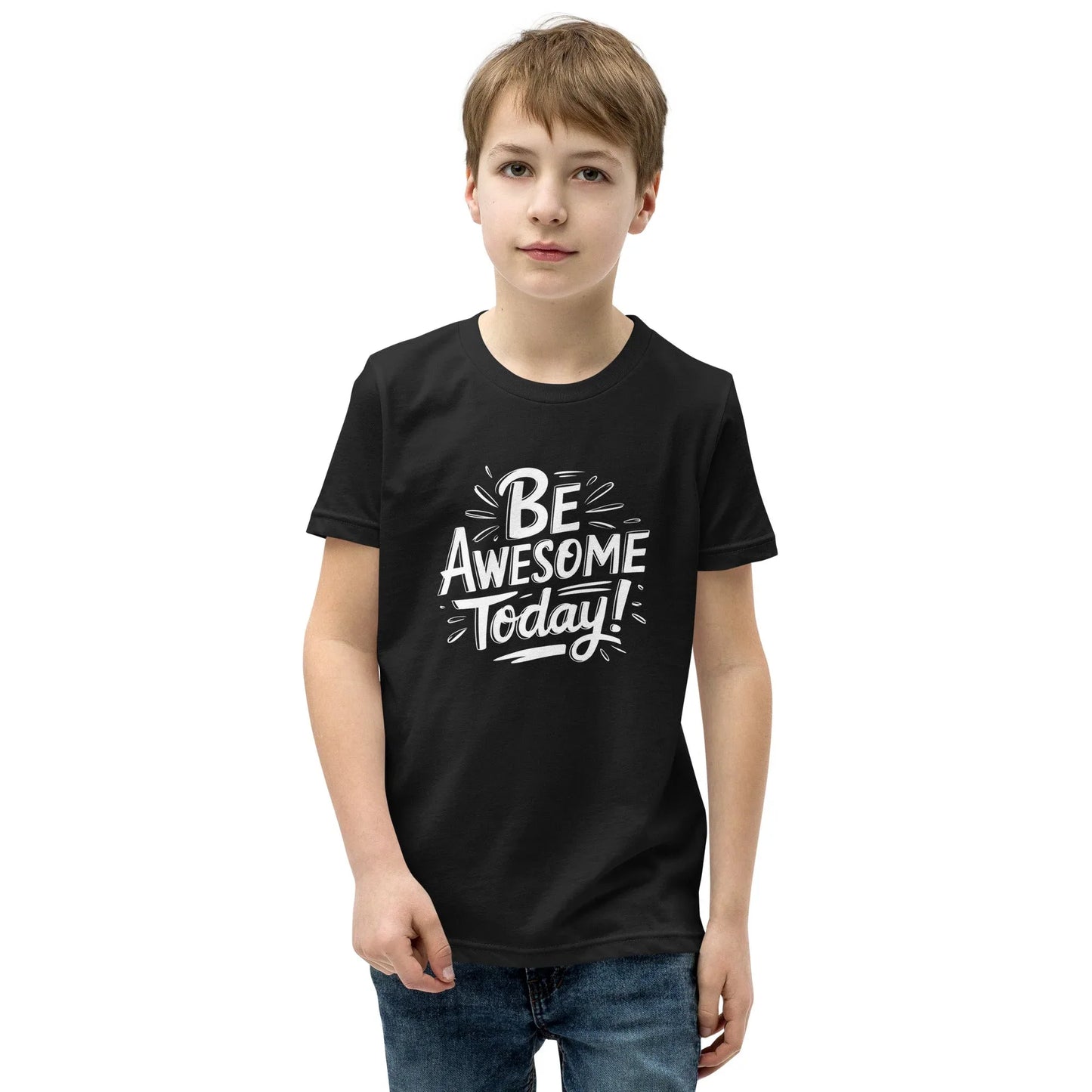 Youth Short Sleeve | BE AWESOME TODAY! - T-Shirt - AwRans Clothing