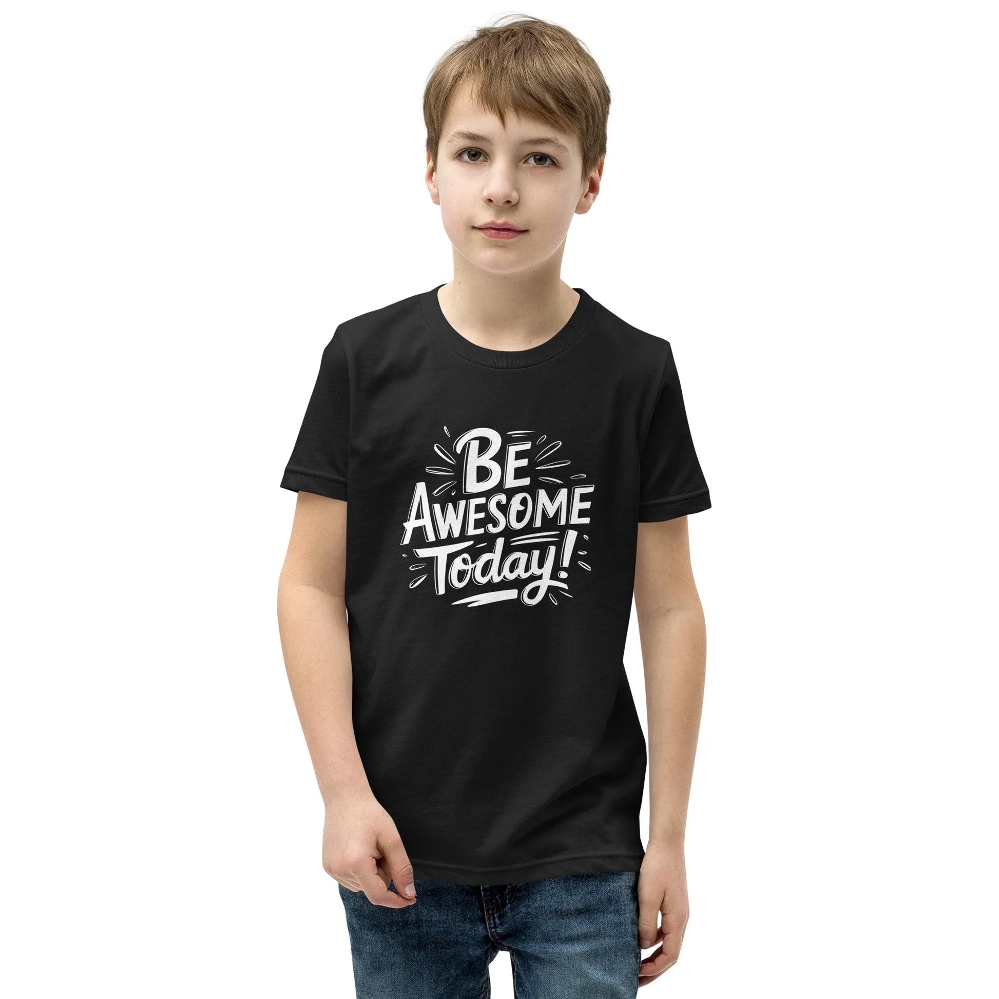 Youth Short Sleeve | BE AWESOME TODAY! - T-Shirt - AwRans Clothing