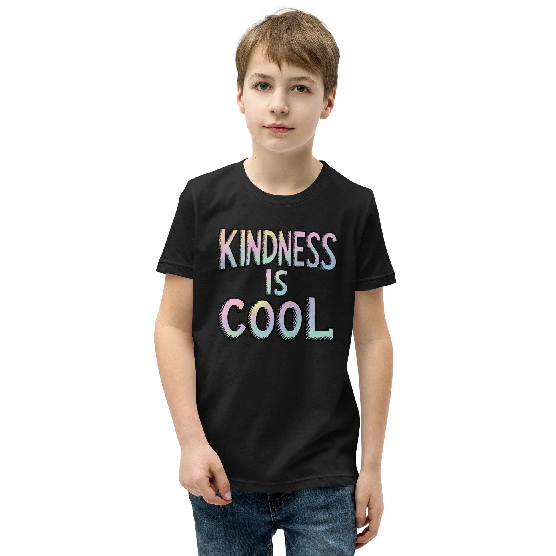 Youth Short Sleeve | KINDNESS IS COOL - T-Shirt - AwRans Clothing