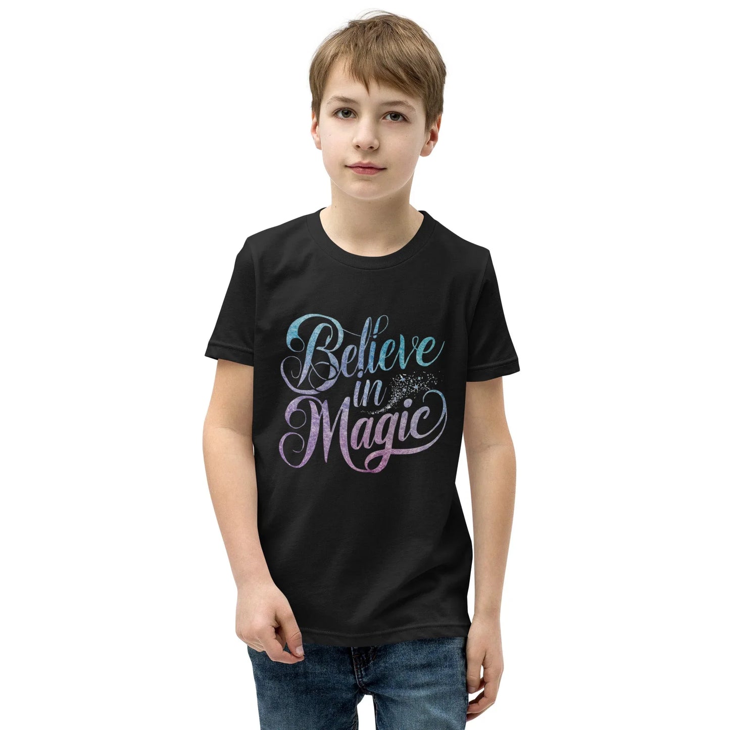Youth Short Sleeve | BELIEVE IN MAGIC - T-Shirt - AwRans Clothing