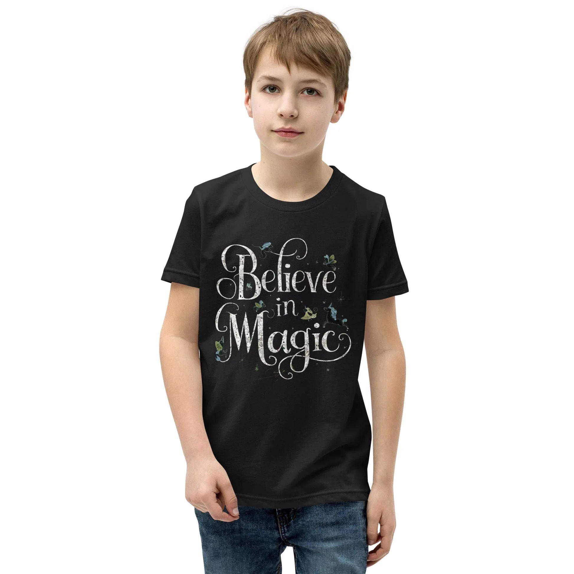 Youth Short Sleeve | BELIEVE IN MAGIC - T-Shirt - AwRans Clothing