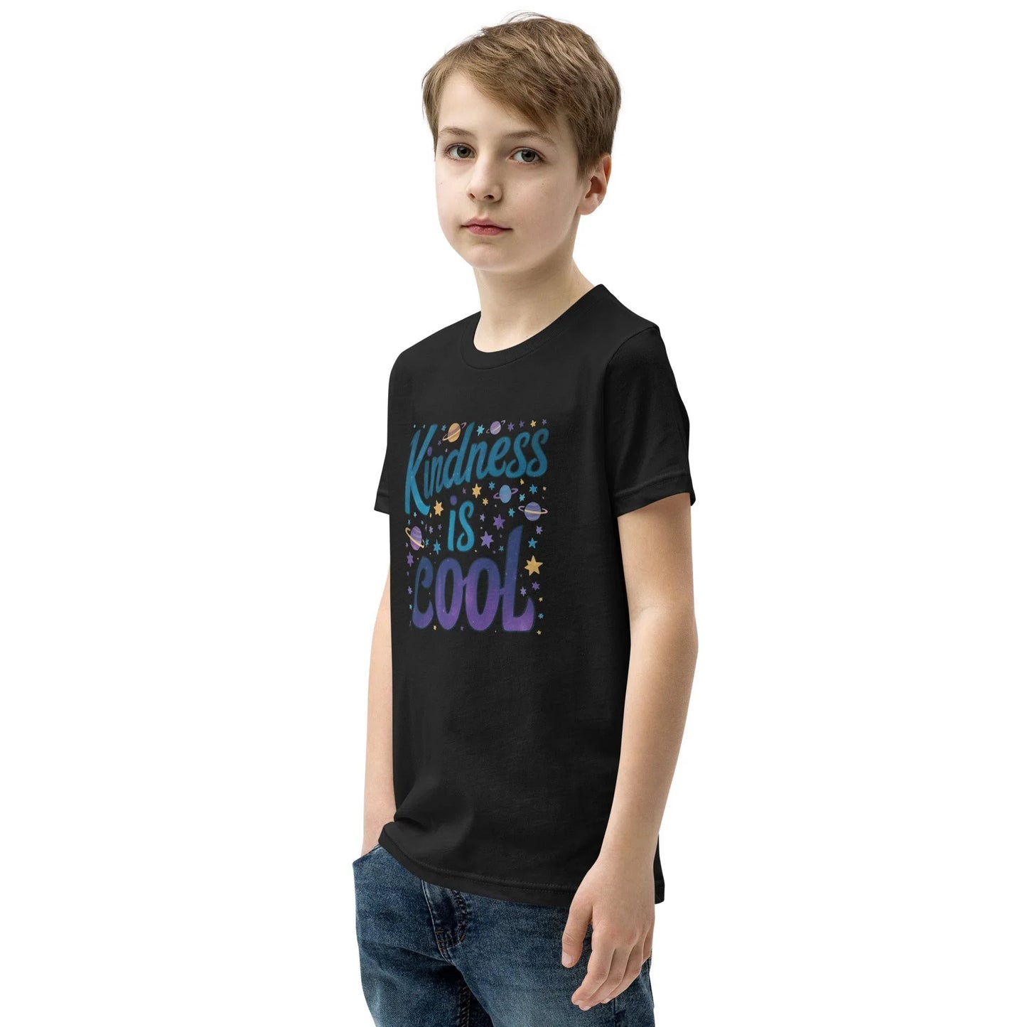 Youth Short Sleeve | KINDNESS IS COOL - T-Shirt - AwRans Clothing