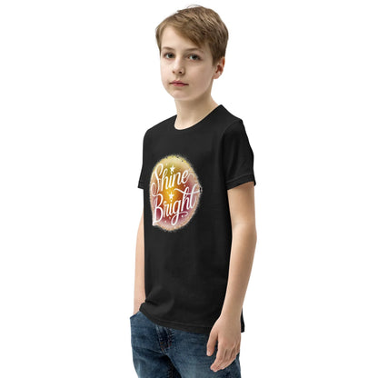Youth Short Sleeve | Shine And Bright - T-Shirt - AwRans Clothing