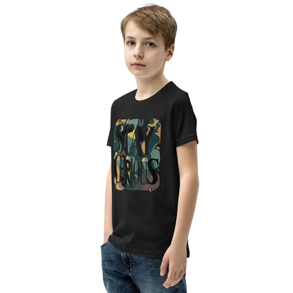 Youth Short Sleeve | Stay Curious - T-Shirt - AwRans Clothing