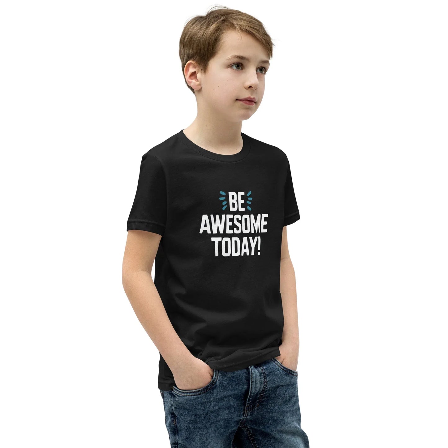 Youth Short Sleeve | BE AWESOME TODAY! - T-Shirt - AwRans Clothing