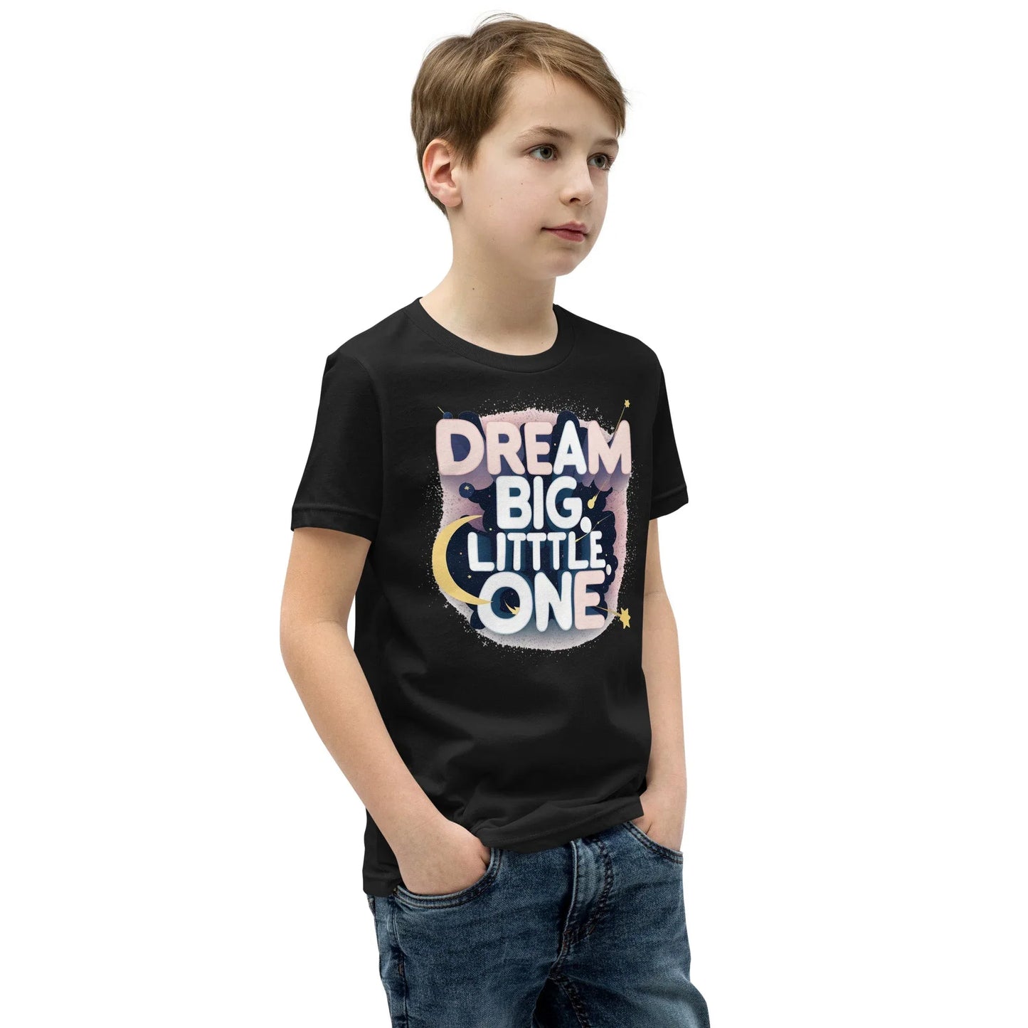Youth Short Sleeve | DREAM BIG LITTLE ONE - T-Shirt - AwRans Clothing