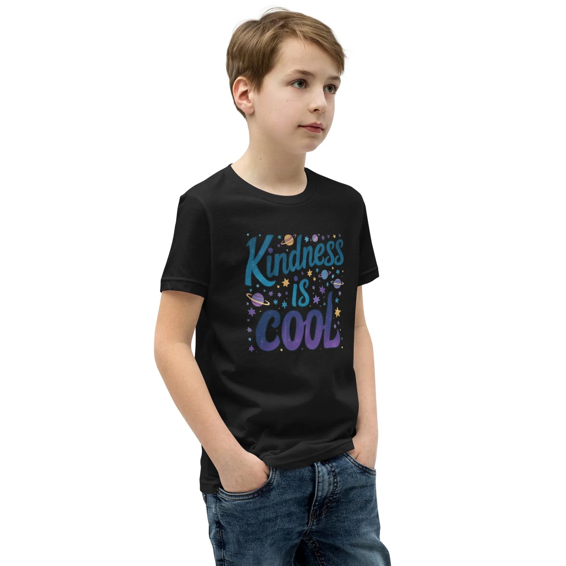 Youth Short Sleeve | KINDNESS IS COOL - T-Shirt - AwRans Clothing