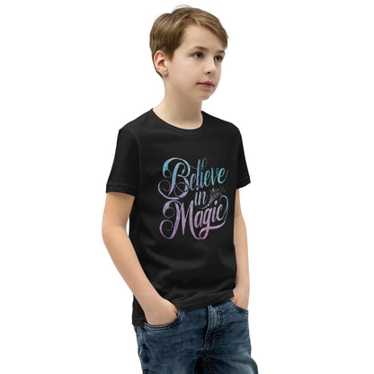 Youth Short Sleeve | BELIEVE IN MAGIC - T-Shirt - AwRans Clothing