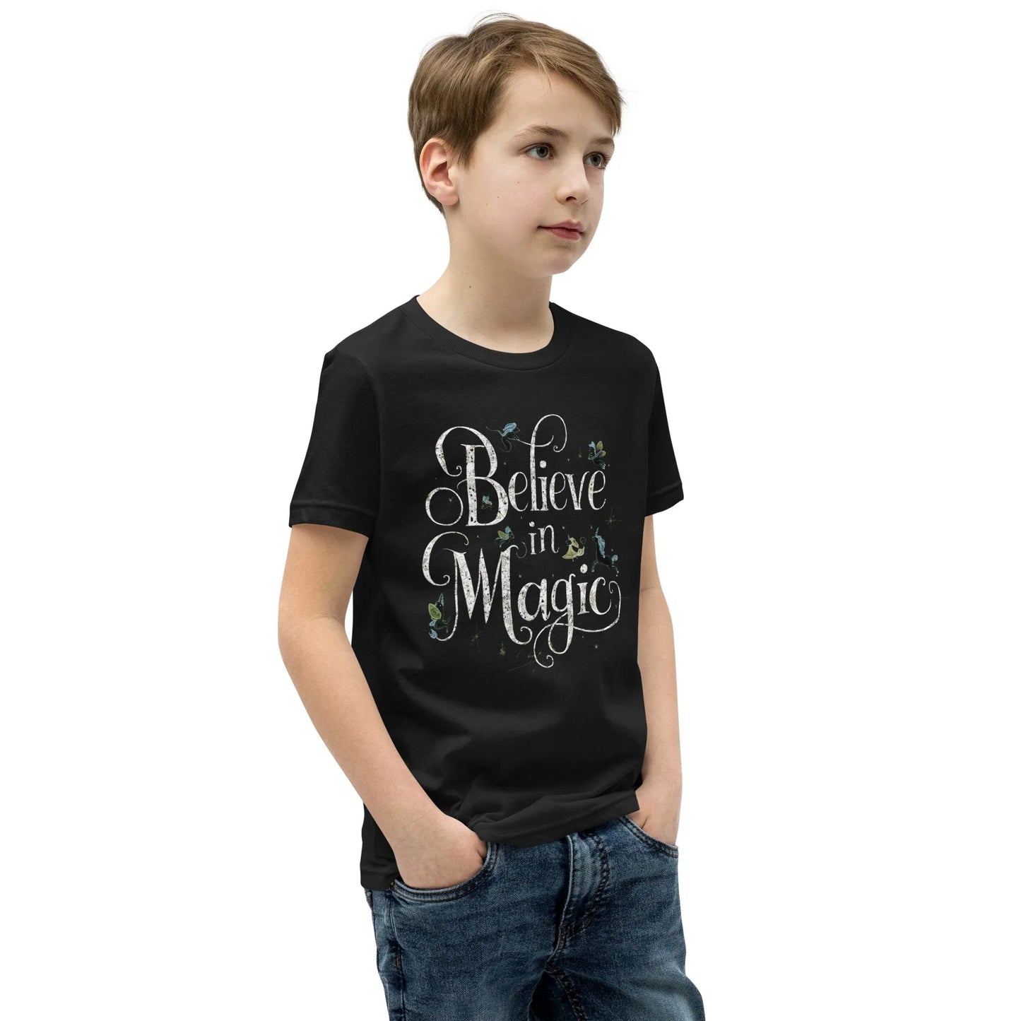 Youth Short Sleeve | BELIEVE IN MAGIC - T-Shirt - AwRans Clothing