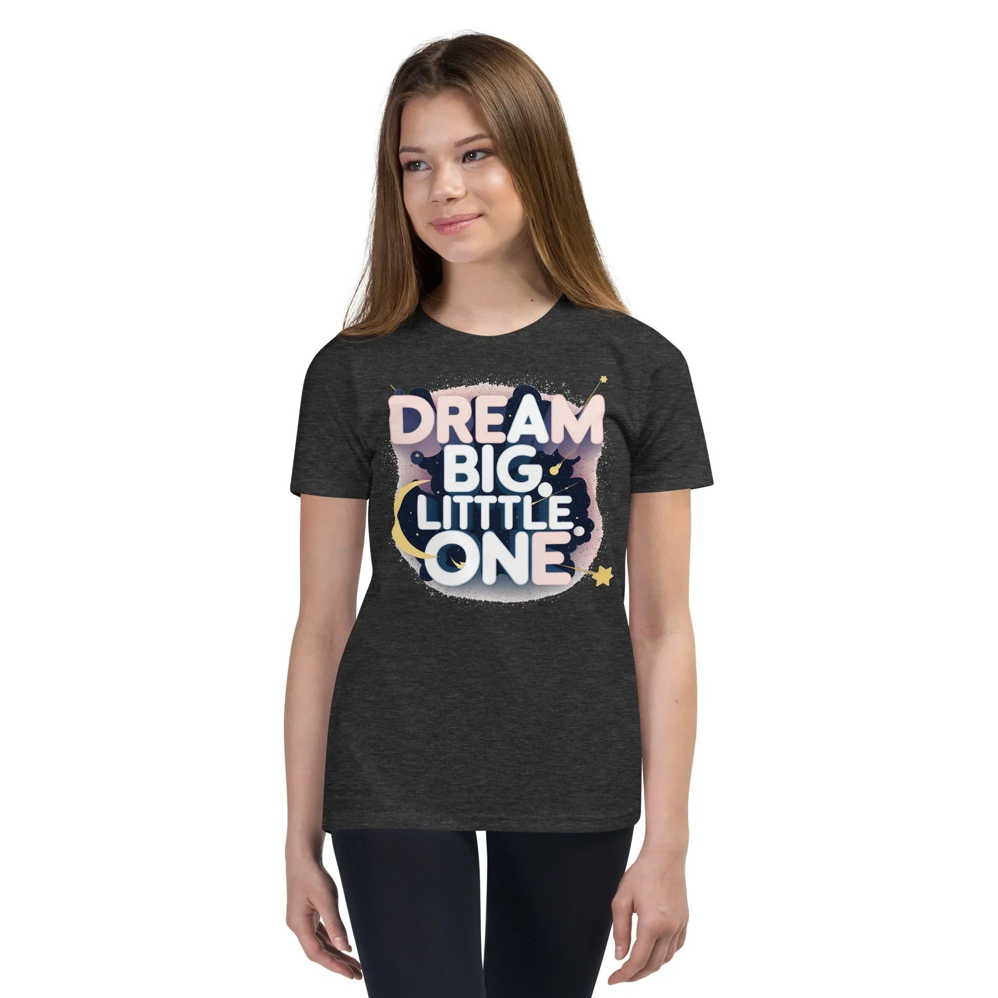Youth Short Sleeve | DREAM BIG LITTLE ONE - T-Shirt - AwRans Clothing