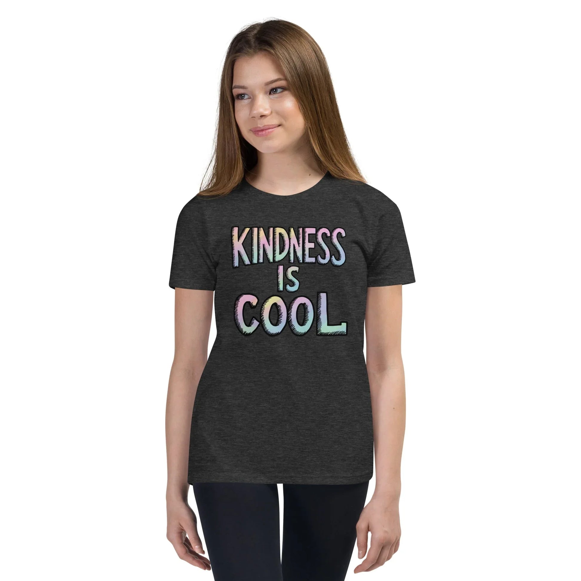 Youth Short Sleeve | KINDNESS IS COOL - T-Shirt - AwRans Clothing