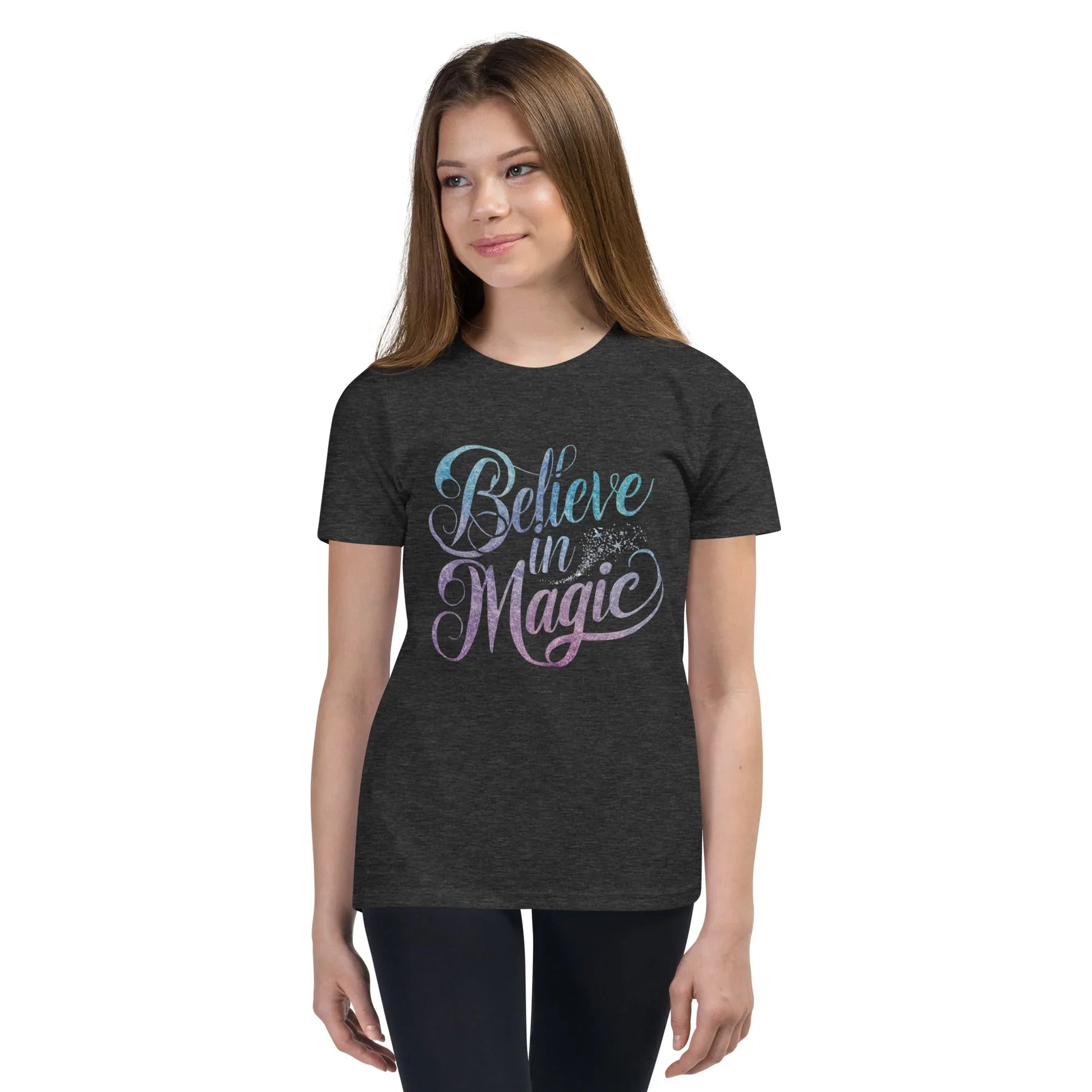 Youth Short Sleeve | BELIEVE IN MAGIC - T-Shirt - AwRans Clothing
