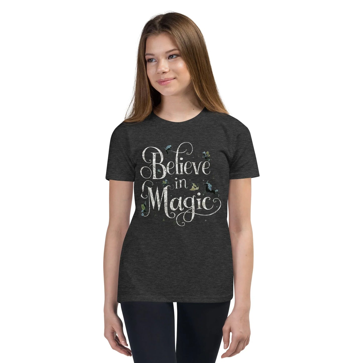 Youth Short Sleeve | BELIEVE IN MAGIC - T-Shirt - AwRans Clothing