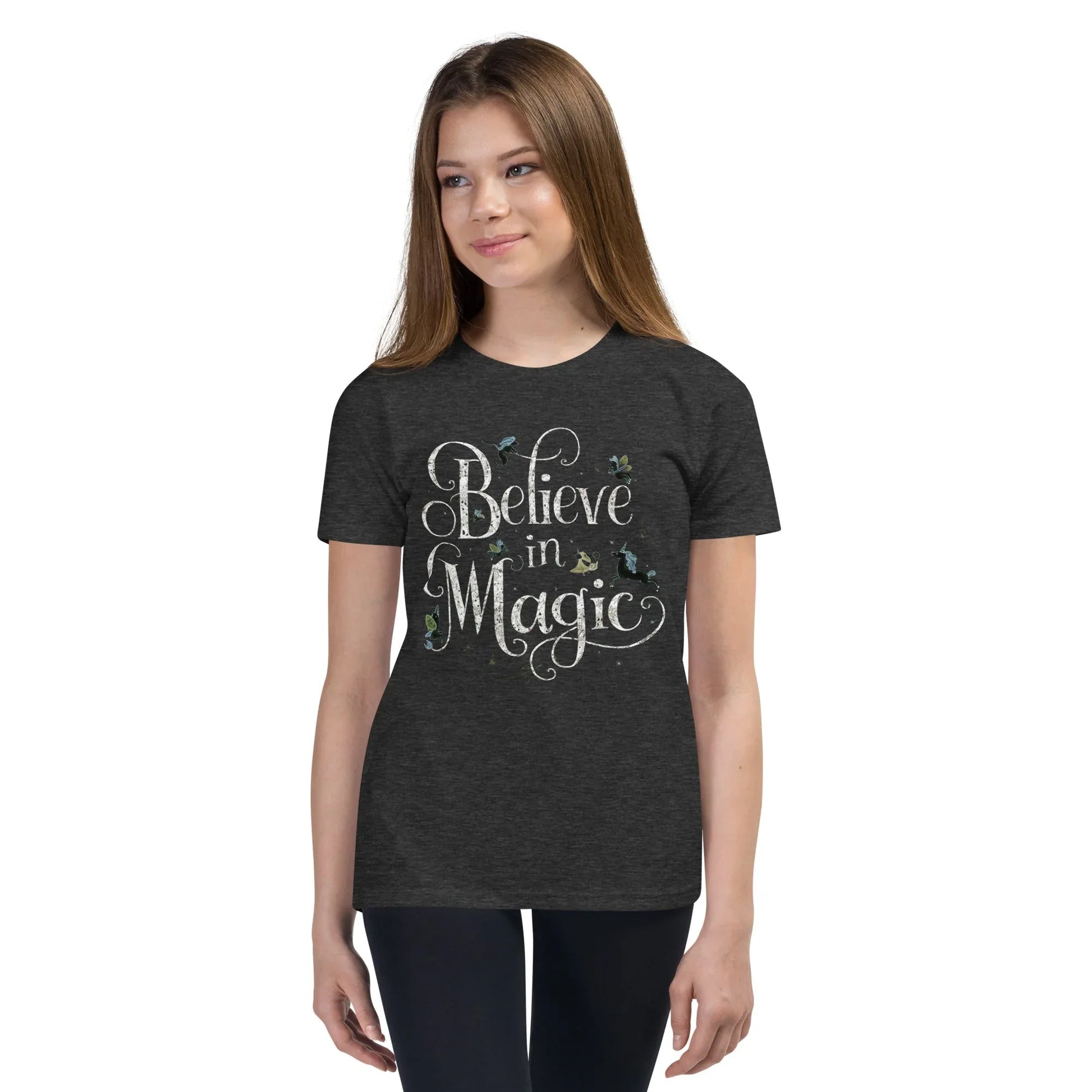 Youth Short Sleeve | BELIEVE IN MAGIC - T-Shirt - AwRans Clothing