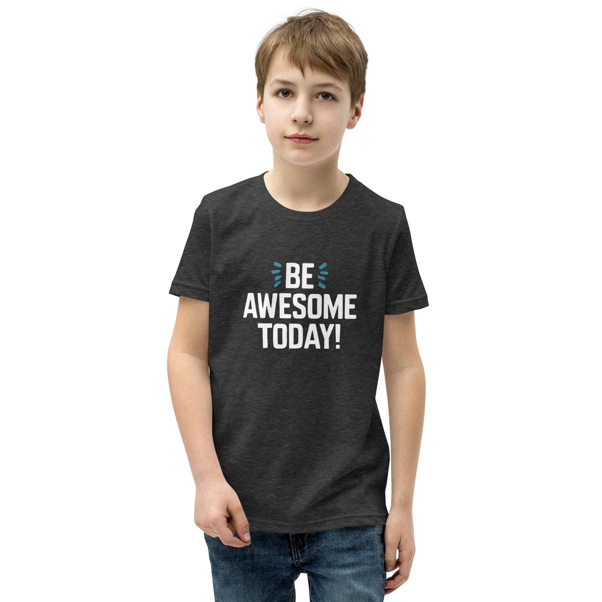 Youth Short Sleeve | BE AWESOME TODAY! - T-Shirt - AwRans Clothing