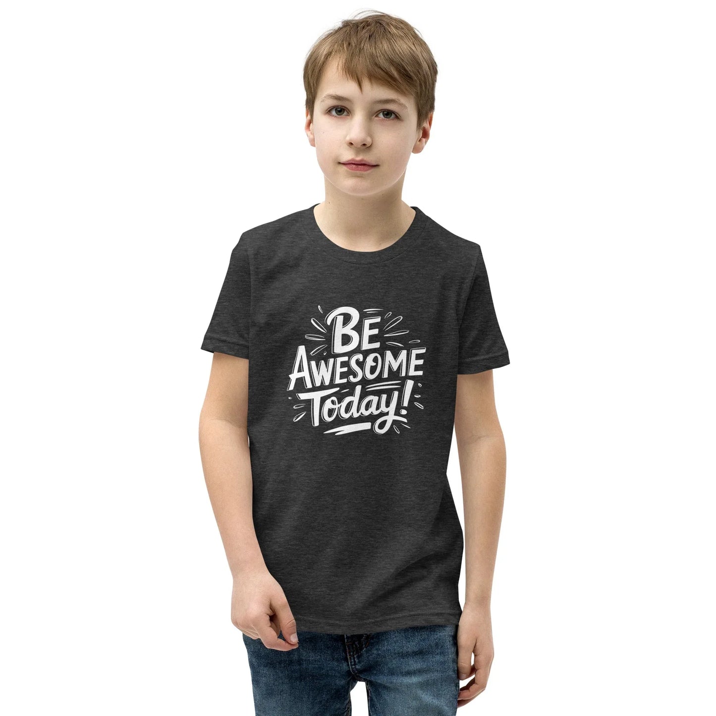 Youth Short Sleeve | BE AWESOME TODAY! - T-Shirt - AwRans Clothing